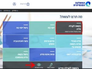 צפייה בדוח שלך